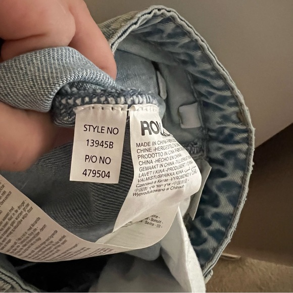 ROLLA’S Classic High Rise Straight in Sunbleached Worn - Picture 9 of 12